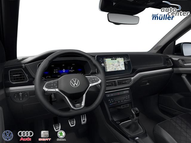 Volkswagen T-Cross R-Line 115PS DSG Navi+IQ.Light+AHK+Black+Cam+Keyless+GV5+Side+Climatronic 