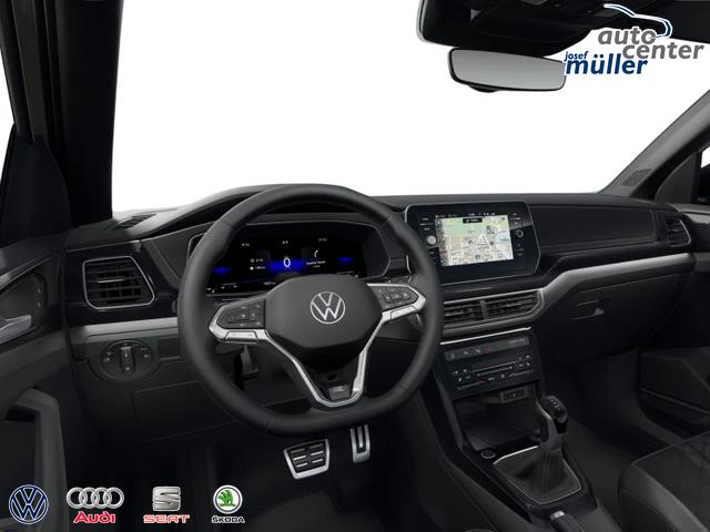 Volkswagen T-Cross R-Line 150PS DSG Navi+IQ.Light+AHK+Black+Cam+Keyless+Side+Climatronic+Parklenk 