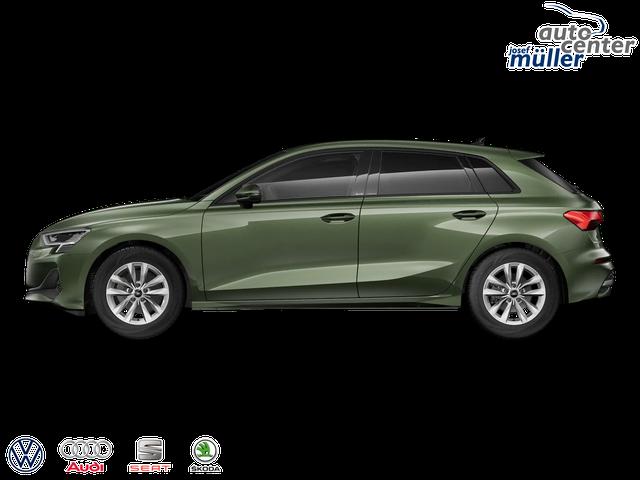 Audi A3 Sportback 1.5 TFSI S tronic GV3+Sitzheiz+Keyless+Sunset+PDC+LED+Alu16+Virt.Cockpit 