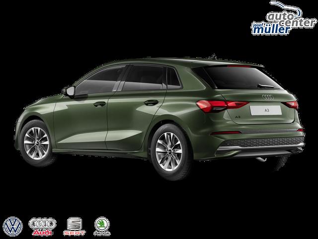 Audi A3 Sportback 1.5 TFSI S tronic GV3+Sitzheiz+Keyless+Sunset+PDC+LED+Alu16+Virt.Cockpit 