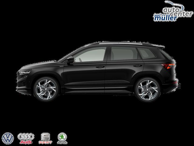 Skoda Karoq Sportline 2.0 TSI DSG 4x4 GV4+AHK+Navi+360&deg;+Pano+Keyless+LM19+Matrix+eHeck 