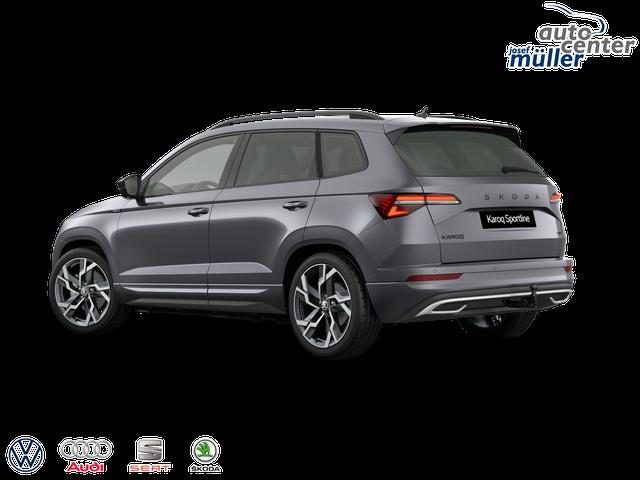 Skoda Karoq Sportline 2.0 TSI DSG 4x4 GV4+AHK+Navi+360&deg;+Pano+Keyless+LM19+Matrix+eHeck 