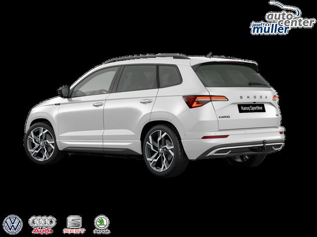 Skoda Karoq Sportline 2.0 TSI DSG 4x4 GV4+AHK+Navi+360&deg;+Pano+Keyless+LM19+Matrix+eHeck 