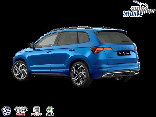 Skoda Karoq Sportline 2.0 TSI DSG 4x4 GV4+AHK+Navi+360&deg;+Pano+Keyless+LM19+Matrix+eHeck 