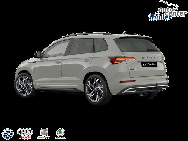 Skoda Karoq Sportline 2.0 TSI DSG 4x4 GV4+AHK+Navi+360&deg;+Pano+Keyless+LM19+Matrix+eHeck 