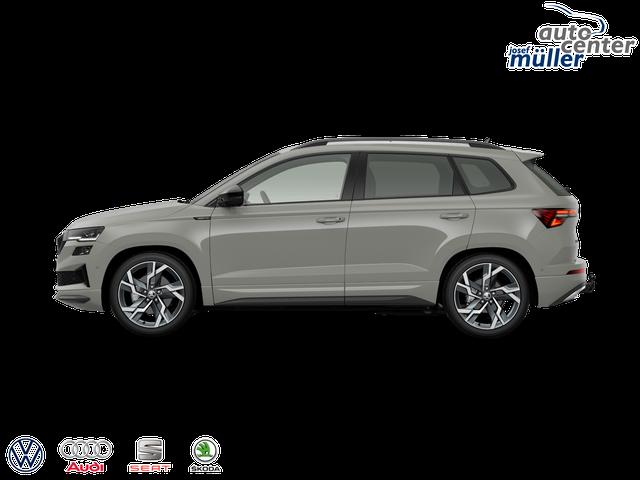 Skoda Karoq Sportline 2.0 TSI DSG 4x4 GV4+AHK+Navi+360&deg;+Pano+Keyless+LM19+Matrix+eHeck 