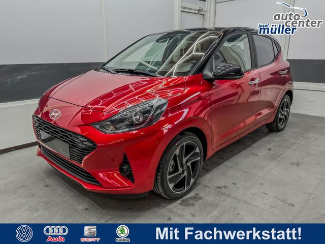 Hyundai i10 - PREMIUM AUT SHZ SMART KEY KLIMAAUTOMATIK AMBIENTE ALU RFK PDC NAVI