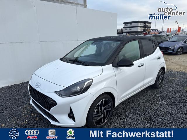 Hyundai i10 - PREMIUM AUT SHZ SMART KEY KLIMAAUTOMATIK AMBIENTE ALU RFK PDC NAVI