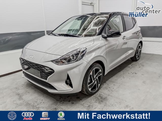 Hyundai i10 - PREMIUM AUT SHZ SMART KEY KLIMAAUTOMATIK AMBIENTE ALU RFK PDC NAVI