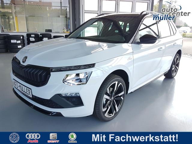 Skoda Kamiq - Monte Carlo Facelift" 5 Jahre bis max.100000km Herstellergarantie" AHK schwenk." LED" Pano." Navi" PDC v.+h." Kamera" Tempo.+ACC" Klimaauto.
