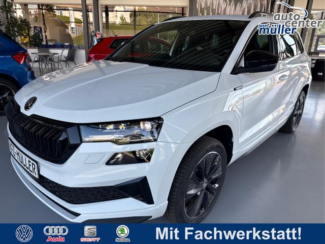 Skoda Karoq - Garantie 4 Jahre" Pano" Navi" LED Matrix" AKH schw." Tempo.+ACC" El. Heckk."