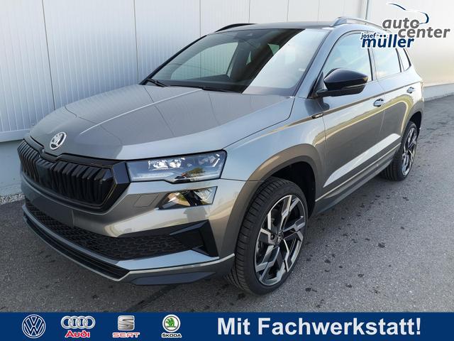 Skoda Karoq - Sportline 2.0TDI DSG AHK Matrix Pano Sound Leder 19 Zoll