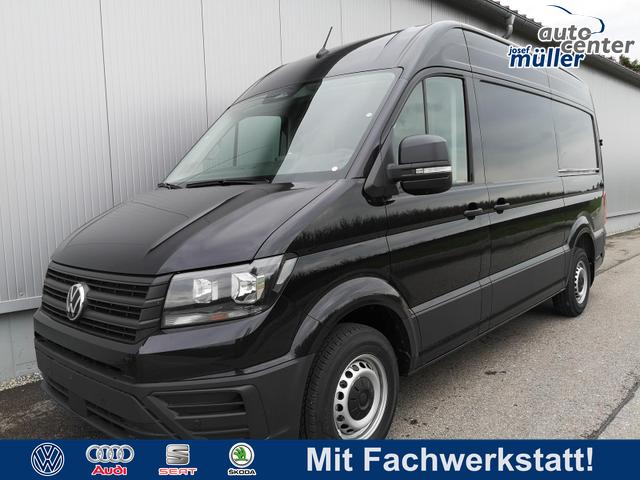 Volkswagen Crafter Kastenwagen - Kasten 35 mittellang Hochdach FWD 2.0 TDI L3H3 2 Schiebetüren AHK Kamera 270 Grad App PDC GRA