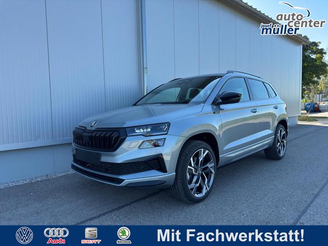 Skoda Karoq - Sportline 2.0TDI DSG 4x4 AHK Matrix Leder 19 Zoll