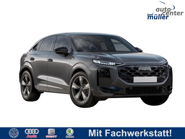 Audi Q3 - Sportback NEU TFSI quattro S line Tech+AHK+Alu19+LEDplus+KlimaPlus+ExtSchwarz