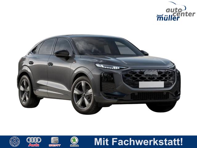Audi Q3 - Sportback NEU TDI quattro S line Tech+AHK+Alu19+LEDplus+KlimaPlus+ExtSchwarz