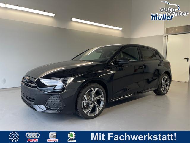 Audi A3 Sportback - S line TFSI quattro GV3+AHK+Alu18+Navi+Cam+eHeck+Sound+ACC+OptikSchwarz