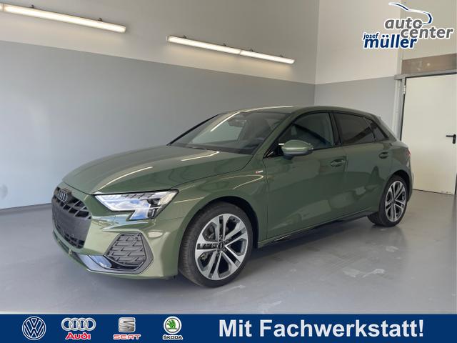 Audi A3 Sportback - S line TFSI quattro GV3+AHK+Matrix+Alu18+Navi+Cam+eHeck+Sound+ACC+Black