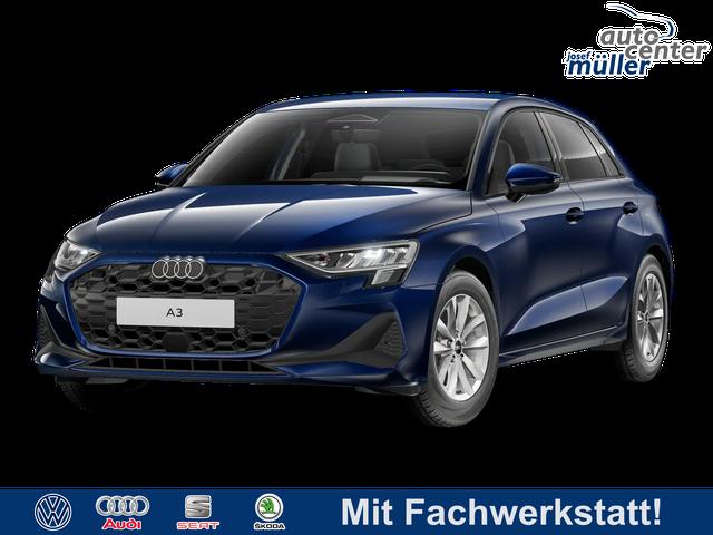 Audi A3 Sportback - 1.5 TFSI S tronic GV3+Sitzheiz+Keyless+Sunset+PDC+LED+Alu16+Virt.Cockpit