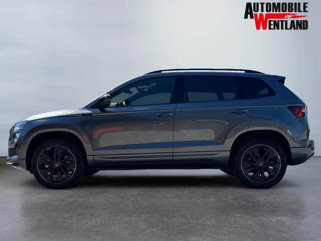 Skoda Karoq 2,0 TDI DSG Sportline 3ZKlima ACC 4x Sitzheizung 2x Einparkhilfe Anh&auml;ngerkupplungKamera 5J Garantie beheizte Windschutzscheibe 