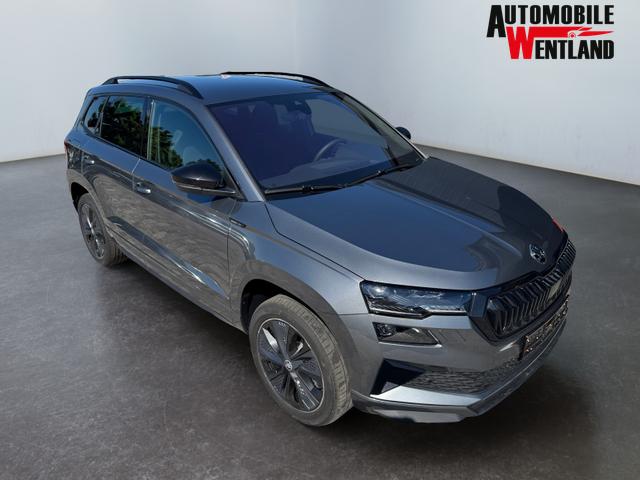 Skoda Karoq 2,0 TDI DSG Sportline 3ZKlima ACC 4x Sitzheizung 2x Einparkhilfe Anh&auml;ngerkupplungKamera 5J Garantie beheizte Windschutzscheibe 