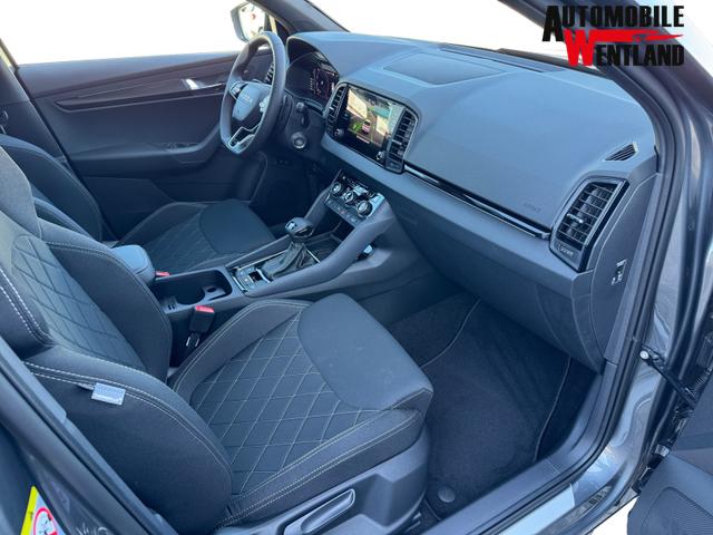 Skoda Karoq 2,0 TDI DSG Sportline 3ZKlima ACC 4x Sitzheizung 2x Einparkhilfe Anh&auml;ngerkupplungKamera 5J Garantie beheizte Windschutzscheibe 