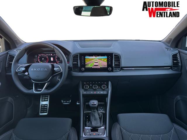 Skoda Karoq 2,0 TDI DSG Sportline 3ZKlima ACC 4x Sitzheizung 2x Einparkhilfe Anh&auml;ngerkupplungKamera 5J Garantie beheizte Windschutzscheibe 