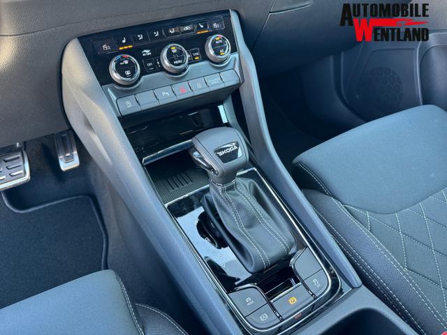 Skoda Karoq 2,0 TDI DSG Sportline 3ZKlima ACC 4x Sitzheizung 2x Einparkhilfe Anh&auml;ngerkupplungKamera 5J Garantie beheizte Windschutzscheibe 