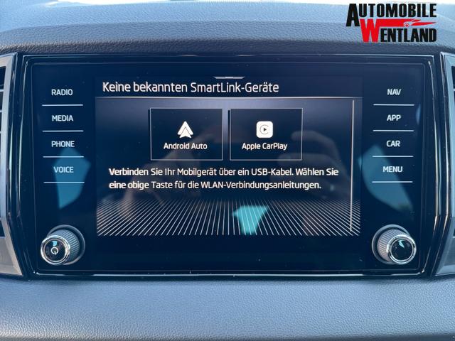 Skoda Karoq 2,0 TDI DSG Sportline 3ZKlima ACC 4x Sitzheizung 2x Einparkhilfe Anh&auml;ngerkupplungKamera 5J Garantie beheizte Windschutzscheibe 