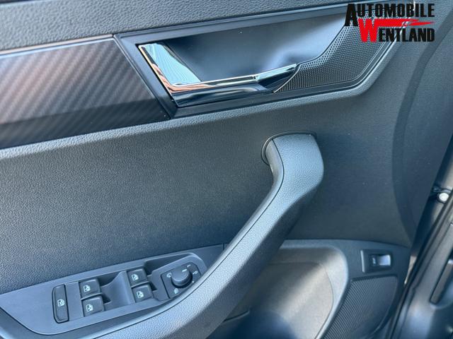 Skoda Karoq 2,0 TDI DSG Sportline 3ZKlima ACC 4x Sitzheizung 2x Einparkhilfe Anh&auml;ngerkupplungKamera 5J Garantie beheizte Windschutzscheibe 