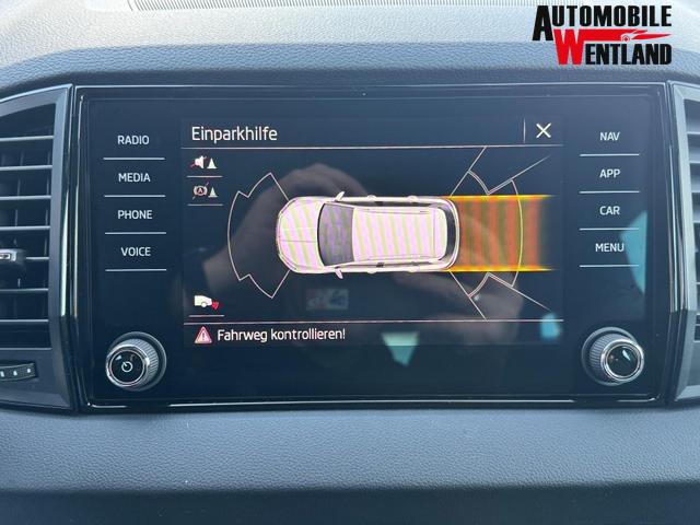 Reimport Skoda Karoq kaufen - innenraum und multimedia