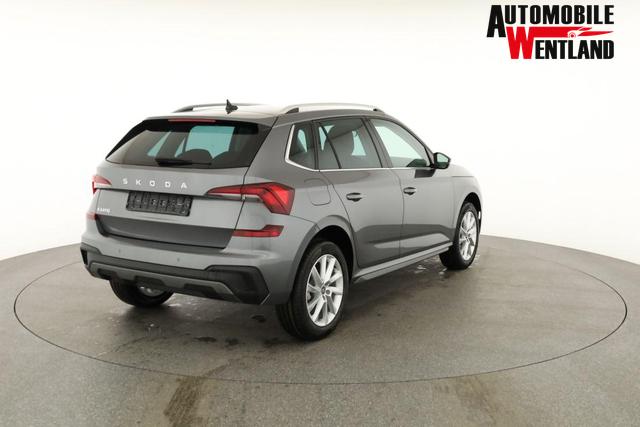 Skoda Kamiq Selection 1.0 TSI DSG 130 Jahre, AHK, LED, Side, ACC, Kamera, el. Klappe, Winter, 17-Zoll 