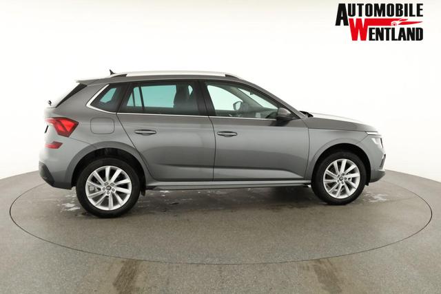 Skoda Kamiq Selection 1.0 TSI DSG 130 Jahre, AHK, LED, Side, ACC, Kamera, el. Klappe, Winter, 17-Zoll 