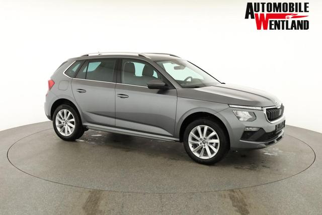 Skoda Kamiq Selection 1.0 TSI DSG 130 Jahre, AHK, LED, Side, ACC, Kamera, el. Klappe, Winter, 17-Zoll 