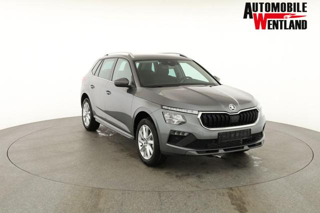 Skoda Kamiq Selection 1.0 TSI DSG 130 Jahre, AHK, LED, Side, ACC, Kamera, el. Klappe, Winter, 17-Zoll 