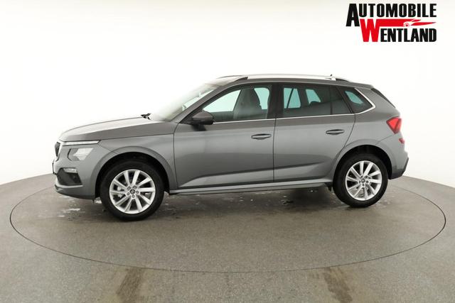 Skoda Kamiq Selection 1.0 TSI DSG 130 Jahre, AHK, LED, Side, ACC, Kamera, el. Klappe, Winter, 17-Zoll 