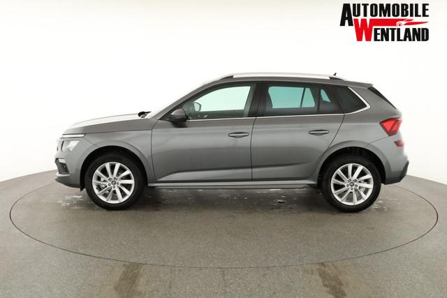 Skoda Kamiq Selection 1.0 TSI DSG 130 Jahre, AHK, LED, Side, ACC, Kamera, el. Klappe, Winter, 17-Zoll 