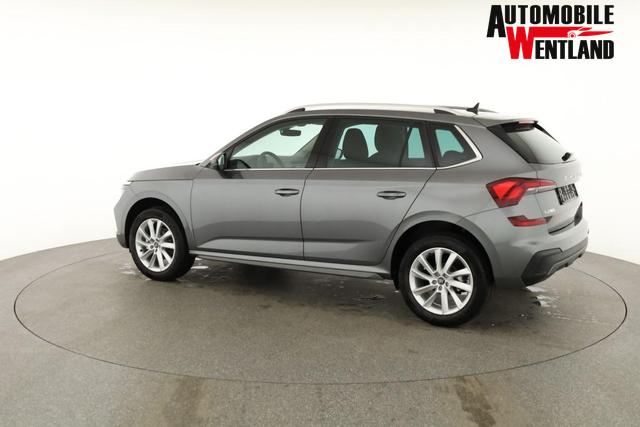 Skoda Kamiq Selection 1.0 TSI DSG 130 Jahre, AHK, LED, Side, ACC, Kamera, el. Klappe, Winter, 17-Zoll 