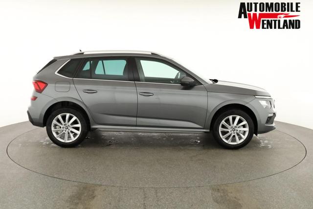 Skoda Kamiq Selection 1.0 TSI DSG 130 Jahre, LED, Side, ACC, Kamera, el. Klappe, Winter, 17-Zoll 