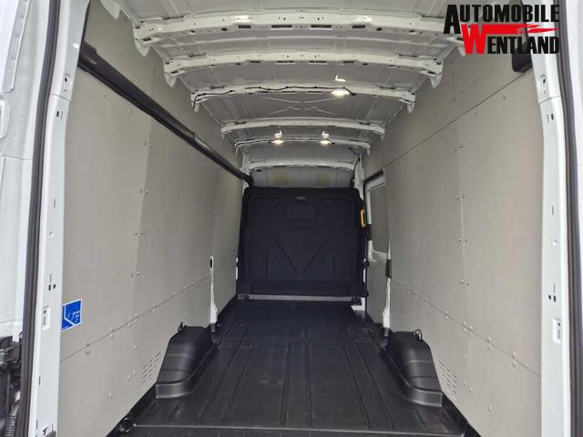 Ford Transit 350 L4H3 2.0 EcoBlue 130PS Trend Heckantrieb 3,5t 2-Sitzer AHK Sitzheizung Frontscheibe beheizb. Klimaautomatik Navi PDC v+h Bluetooth DAB Apple CarPlay Android Auto Tempomat Ganzj.Reifen 