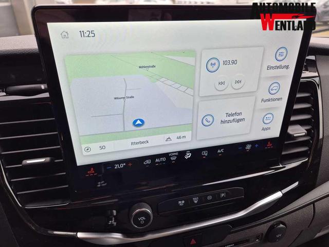 Ford Transit 350 L4H3 2.0 EcoBlue 130PS Trend Heckantrieb 3,5t 2-Sitzer AHK Sitzheizung Frontscheibe beheizb. Klimaautomatik Navi PDC v+h Bluetooth DAB Apple CarPlay Android Auto Tempomat Ganzj.Reifen 