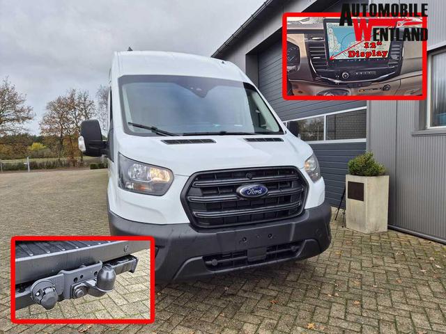 Ford Transit 350 L4H3 2.0 EcoBlue 130PS Trend Heckantrieb 3,5t 2-Sitzer AHK Sitzheizung Frontscheibe beheizb. Klimaautomatik Navi PDC v+h Bluetooth DAB Apple CarPlay Android Auto Tempomat Ganzj.Reifen 