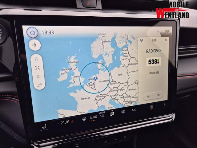 Ford Puma ST-Line X 1.0 EcoBoost Hybrid 125PS Automatik 360&deg;Kamera AbstandsTempomat el.Heckklappe Premium Leder (Sensico) B+O-Sound Klimaautomatik Sitzheizung Lenkradheizung Frontscheibe beheizb. Ford-Navi SYNC4 Bluetooth Apple CarPlay Android Auto PDC v+h 1 