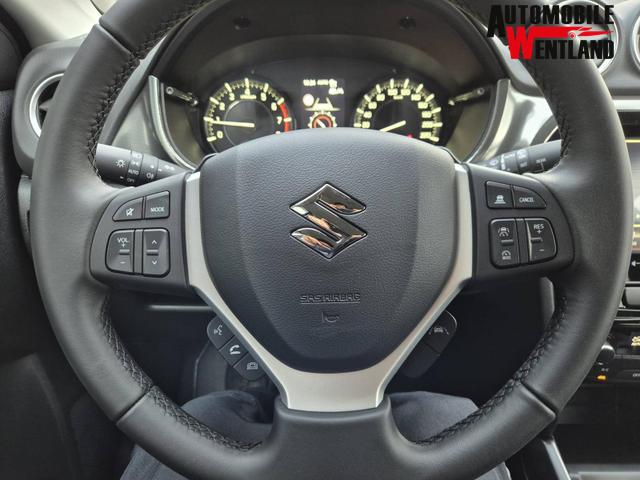 Suzuki Vitara Comfort+ 110PS Automatik MHEV 4x4 ALLGRIP 1.4 Boosterjet Teilleder Navi Klimaautomatik Sitzheizung ACC PDC v+h R&uuml;ckf.Kamera Suzuki-Radio Apple CarPlay Android Auto Touchscreen 2xKeyless 17-LM 