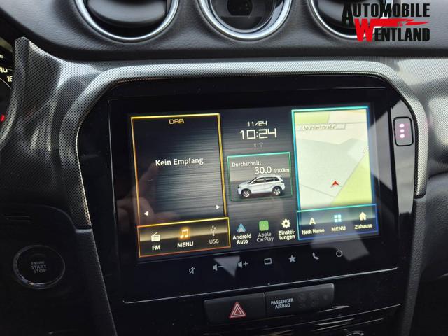Suzuki Vitara Comfort+ 110PS Automatik MHEV 4x4 ALLGRIP 1.4 Boosterjet Teilleder Navi Klimaautomatik Sitzheizung ACC PDC v+h R&uuml;ckf.Kamera Suzuki-Radio Apple CarPlay Android Auto Touchscreen 2xKeyless 17-LM 