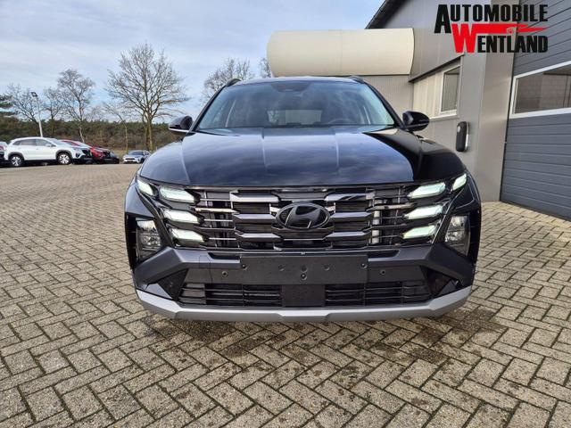 Hyundai TUCSON Trend 1.6 T-GDI 150PS Automatik TZ 2026 Teil-Leder Sitzheizung v+h Lenkradheizung Klimaautomatik Navi Touchscreen DAB+ Apple CarPlay + Android Auto PDC R&uuml;ckf.-Kamera Matrix-LED-Scheinw. 