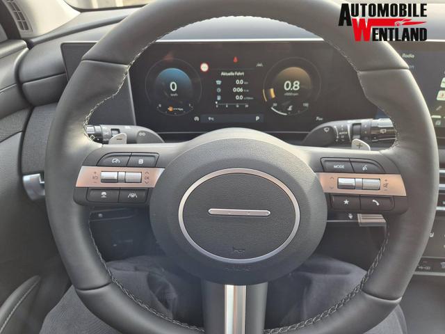 Hyundai TUCSON Trend 1.6 T-GDI 150PS Automatik TZ 2026 Teil-Leder Sitzheizung v+h Lenkradheizung Klimaautomatik Navi Touchscreen DAB+ Apple CarPlay + Android Auto PDC R&uuml;ckf.-Kamera Matrix-LED-Scheinw. 