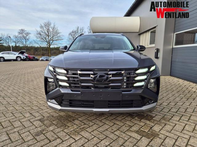 Hyundai TUCSON Trend 1.6 T-GDI 150PS Automatik TZ 2026 Teil-Leder Sitzheizung v+h Lenkradheizung Klimaautomatik Navi Touchscreen DAB+ Apple CarPlay + Android Auto PDC R&uuml;ckf.-Kamera Matrix-LED-Scheinw. 