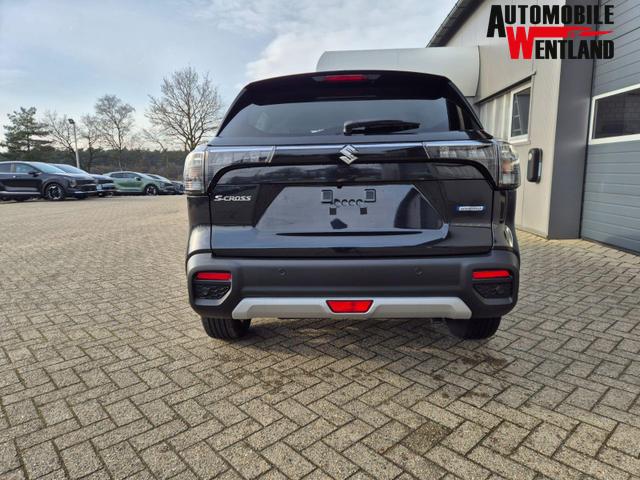 Suzuki S-Cross Comfort+ 110PS MHEV 4x4 ALLGRIP 1.4 Boosterjet Teilleder Navi Klimaautomatik Sitzheizung ACC PDC v+h 4x Kamera Suzuki-Radio Apple CarPlay Android Auto Touchscreen 2xKeyless 17-LM 