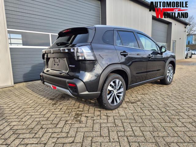 Suzuki S-Cross Comfort+ 110PS MHEV 4x4 ALLGRIP 1.4 Boosterjet Teilleder Navi Klimaautomatik Sitzheizung ACC PDC v+h 4x Kamera Suzuki-Radio Apple CarPlay Android Auto Touchscreen 2xKeyless 17-LM 